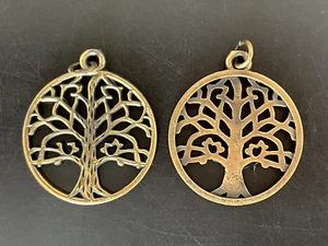 Arbre de vie esprit magie Hindouisme Talisman sacré en laiton Thaïlande b50 - Picture 1 of 5
