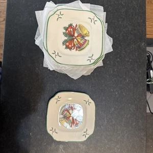 16 Christmas Tree Spode World Of Christmas Decorating The Tree Plates - Picture 1 of 9