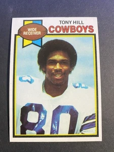 1979 Topps Football Tony Hill Dallas Cowboys Rookie Card #182 (c) - Picture 1 of 2