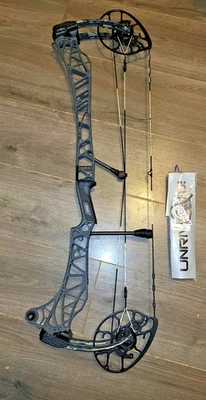 MATHEWS LIFT X 33 ARCO mano derecha 28,5" 75" gris esquisto cuerdas extra freak show Foto 1 de 2