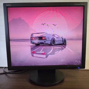 NEC AccuSync AS191 19” 5:4 LCD SXGA Monitor for Retro Gaming 1280 x 1024 - Picture 1 of 16
