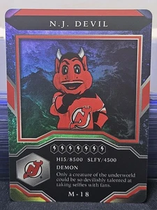 21-22 MVP N.J. Devil Mascot Gaming Card 🚨🚨🚨 New Jersey Devils - Picture 1 of 2
