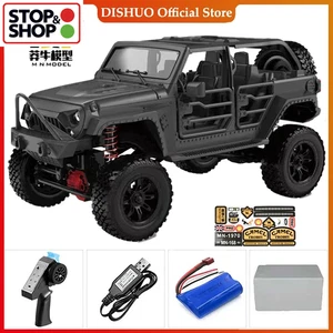 RC Crawler 4X4 Car MN128 MN82S 2.4G Climbing Buggy Professional with LED Light F - Picture 1 of 39
