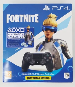 Sony Dualshock 4 V2 Jet Black Fortnite Neo Versa Gamepad [PlayStation 4] NUOVO! - Foto 1 di 6