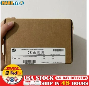 1768-L43 CompactLogix L43 Controller Module 1768L43 New Allen Bradley - Picture 1 of 1