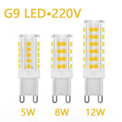 G9 LED 5W 8W 12W Keramik Kapsel Glühbirnen Energiesparende Lampe 2835 SMD 220V - Bild 1 von 4
