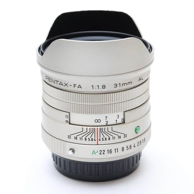 Pentax FA 31mm F/1.8 AL Limited Silver (Pentax K mount) -Near Mint- #209 - Image 1 of 4
