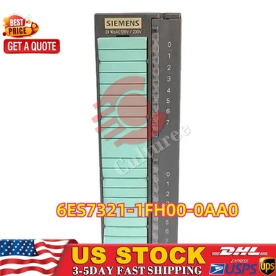 New Siemens 6ES7 321-1FH00-0AA0 6ES7321-1FH00-0AA0 SIMATIC S7-300 digital input - Image 1 of 4