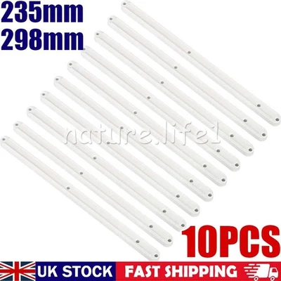5Pairs/10Pcs Draw Rail Plastic Drawer Slides 235/298mm Draw Runners Replacement - Image 1 of 4