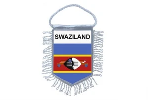 Bandiera bandierina auto Gagliardetto nazioni swaziland - Bild 1 von 1
