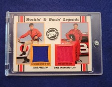 2007 Press Pass Rockin' & Racin' Legends Elvis Presley/ Dale Earnhardt Jr. Card