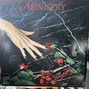 Ministry - With Sympathy Vinyl LP Record Arista 1983 AL6-8016 Industrial Newwave - Picture 1 of 8