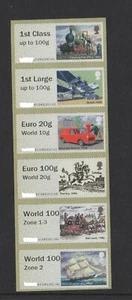 ROYAL MAIL HERITAGE 2020 Zone RATE TARIFF VALUES Collector Strip POST GO - RARE - Picture 1 of 1