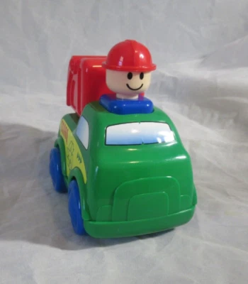 Toys R Us Push N' Go Plastic Garbage Recycling Truck Car Vehicle HTF works - Image 1 of 4