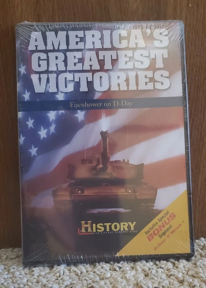 America's Greatest Victories: Eisenhower on D-Day DVD from the History Channel - Image 1 of 1