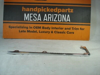 1977-1979 CADILLAC DEVILLE LH PAINEL DE CABEÇALHO CROMADO MOLDURA DE ACABAMENTO DE FAROL SUPERIOR - Imagem 1 de 4