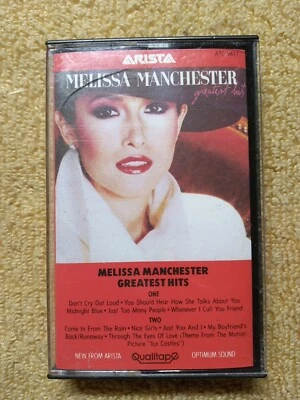 Melissa Manchester - Greatest Hits - 1983 - Vintage Cassette Tape — 第 1/4 张图片