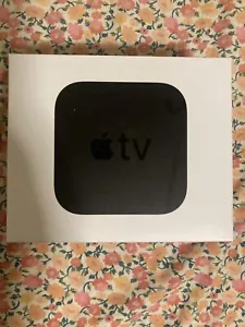 Apple TV 32GB 4K HD Media Streamer - Black (MQD22LL/A) & Cords - Picture 1 of 4