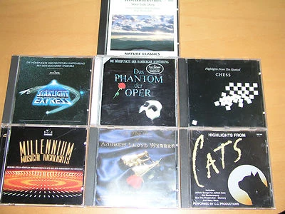 CD Musical Cats Phantom der Oper Chess Starlight Express West Side Story Best of - Bild 1 von 4