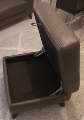 Watson Footstool Storage (Slate colour) - Image 1 of 4