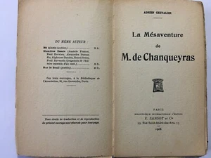 Adrien Chevalier, Das Unglück des M. de Chanqueyras - Bild 1 von 4
