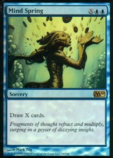 Mind Spring Foil | NM | M10 | Magic MTG