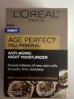 L’Oreal Paris Age Perfect Cell Renewal Anti Aging Night Moisturizer 1.7oz #184