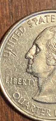 1999 US D Quarter Rare Extra Strike In Two Points  Georgia Quarter Collectible - Image 1 of 4