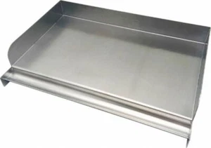 Plancha-Grillplatte für Grilltisch, Edelstahl Grillplatt für Gas- und Kohlegrill - Bild 1 von 1