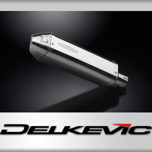 Can-Am Spyder 990 2008-2011 Slip On 13" Tri-Oval Stainless Exhaust Muffler Kit - Picture 1 of 9