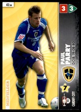 Panini Coca-Cola Championship 2007 Paul Parry Cardiff City No. 42