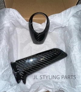 BMW M3 E90 E92 E93 M5 E60 M6 E63 X5 X6 CARBON SCHALTVERKLEIDUNG ABDECKUNG & HANDBREMSE - Bild 1 von 6