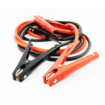 US Heavy Duty Industrial Jumper Booster Cables 500 Amp Wire 4Gauge 16Feet Cables - Image 1 of 4