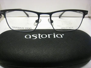 London Fog  WILSON in BLUE sz  50- 17-130 mm DEMO Eyeglass Frame & Generic Case - Bild 1 von 4