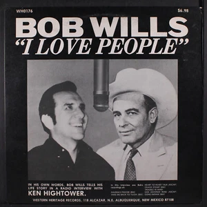BOB WILLS: i love people WESTERN HERITAGE 12" LP 33 RPM - Picture 1 of 2