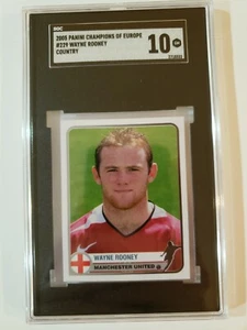 Wayne Rooney 2005 Champions of Europe UEFA #229 SGC 10 Manchester Pop 3 Low Pop - Picture 1 of 2