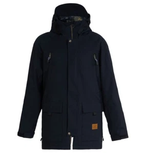 Chaqueta de snowboard DC Stealth Parka para hombre mediana negra - Imagen 1 de 9