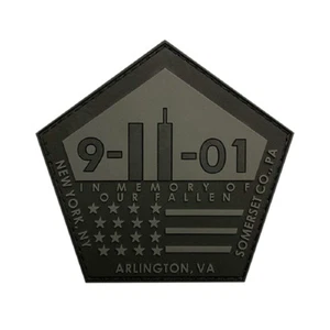 9/11 In Memory Fallen Patch (PVC Rubber - MTB13) - Bild 1 von 1