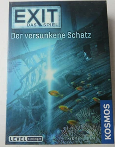 neu ° KOSMOS Escape-Room-Spiel EXIT Der versunkene Schatz 10+ Kinder Brettspiel - Bild 1 von 3