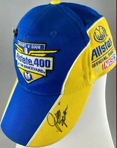 Allstate 400 At The Brickyard Mens Hat 2006 Autographed By Jimmy Spencer Nascar - Picture 1 of 12