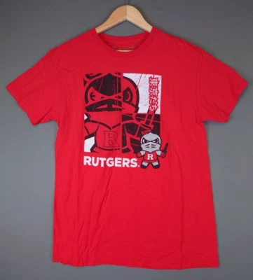 Camiseta Rutgers University Tokyodachi Japón Manga Corta Bolsillo Mediana Algodón Foto 1 de 4