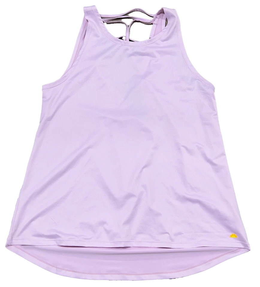 Camiseta sin mangas C&C California para mujer talla XL rosa sin mangas poliéster spandex Foto 1 de 4