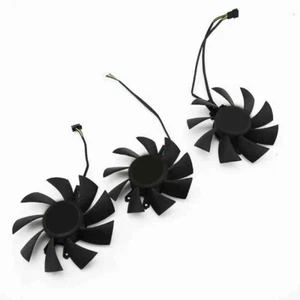 Set For GTX 1660/1660Ti/ RTX2060 2070 2080 ES graphics card fan 3-in-1 - Afbeelding 1 van 1