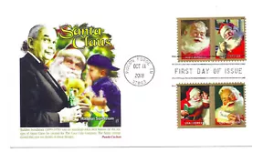 5332-35 Navidad 2018, Sparkling Holidays on one Panda Cachets, FDC - Imagen 1 de 1