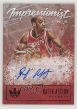 2019-20 Panini Court Kings Impressionist Ink Ruby /49 Rafer Alston #II-RAL Auto