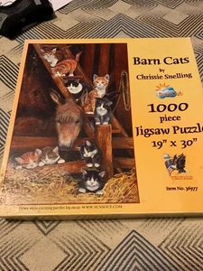 Rompecabezas Barn Cats Chrissie Smling Suns Out 1000 piezas - Imagen 1 de 1