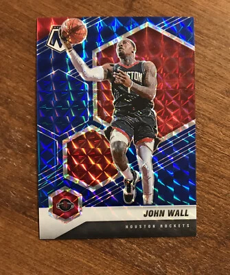 John Wall 2020–21 Panini Mosaic синяя призма No45 Kentucky Clippers Rockets /99 - Изображение 1 из 2