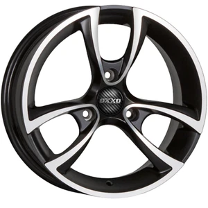 Alufelgen Oxxo Trias smart fortwo 451 schwarz matt polierte Front 15 Zoll - Afbeelding 1 van 1