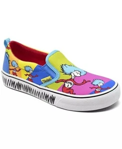 Skechers Little Kids Dr. Seuss Marley Junior Slip-On Casual sz 11.5 nwt thing 1 - Picture 1 of 6