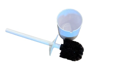 Cepillo y soporte de inodoro redondo Clorox Foto 1 de 2